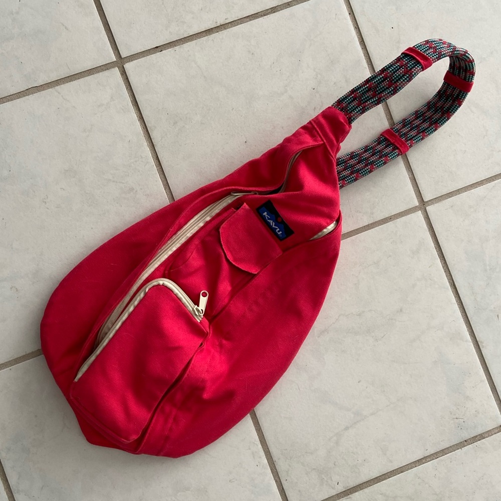 Kavu Rope Bag Hot Pink